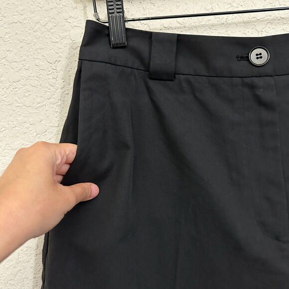 NWT Nique Lita Cotton Tencel Tailored Shorts in Black - Picture 5 of 16